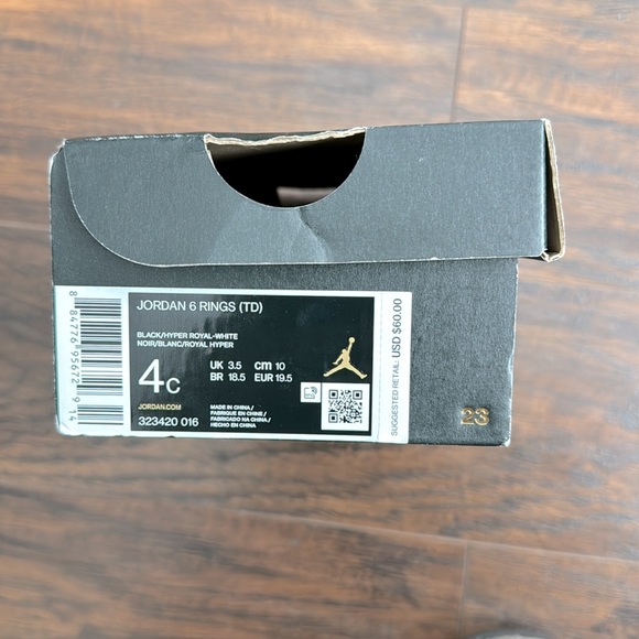Jordan 6 Rings 4c - Picture 4 of 4